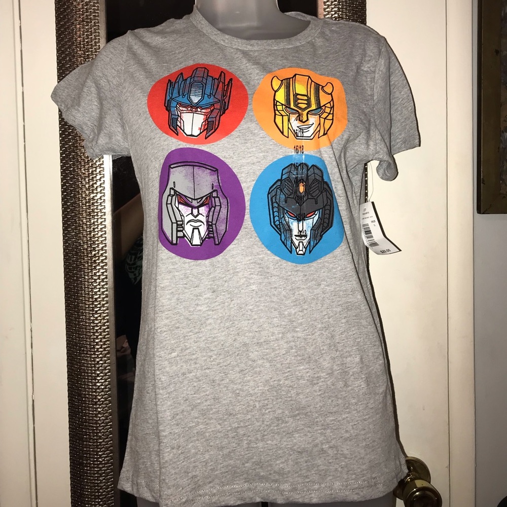 Boys Authentic Transformers Graphic Tshirt